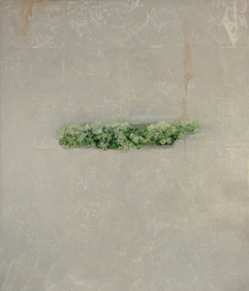 黎小傑 秘密花園 165 x 150 cm   布本油畫  2011
