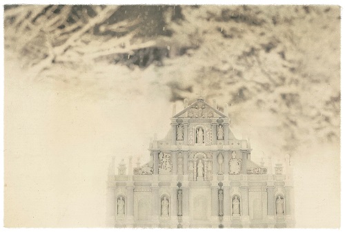 Ruins of St. Paul's in Sapporo Snow Festival，劉善恆，41 x 58 cm，手製紙攝影，版次：5，2016