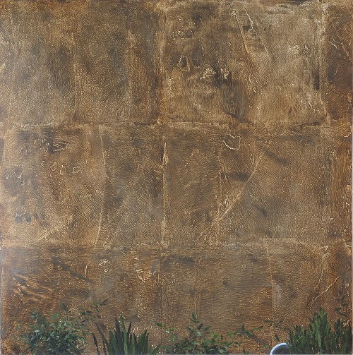 種三，黎小傑，80 x 80 cm，布本油畫，2015