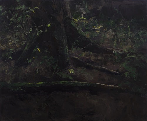 步移景易–22, 53.5 x 64.5 cm, 布本油彩, 2019