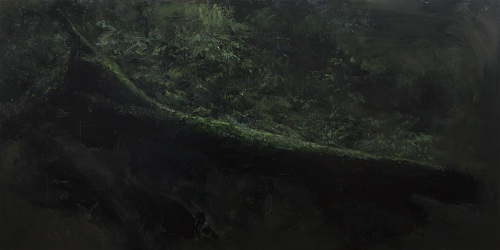 步移景易–37, 100 x 200 cm, 布本油彩, 2019