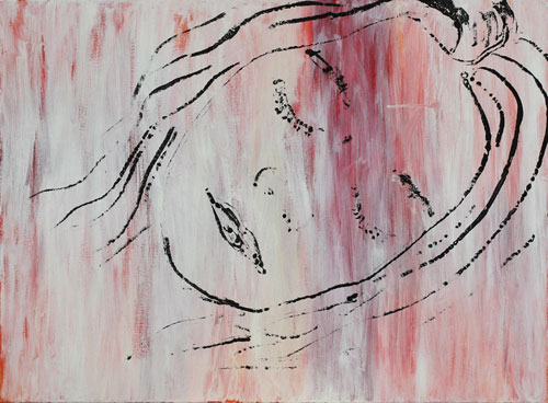 說故事者 若瑟·狄莫 80 x 60 cm 布面油畫 2008
