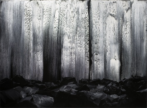 簾, 布本油彩, 60 x 80 cm, 2020