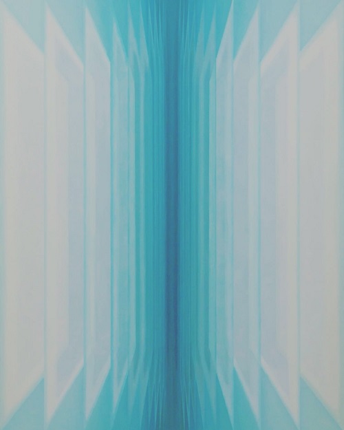 次元序列2016-2, 李英維, 180 x 140 cm, 油畫 布本, 2016