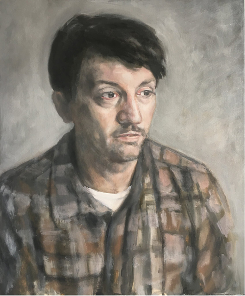 Portrait of John Ames Hodges , Hodges, Benjamin Kidder , 60 x 50cm , 布本油畫 , 2018