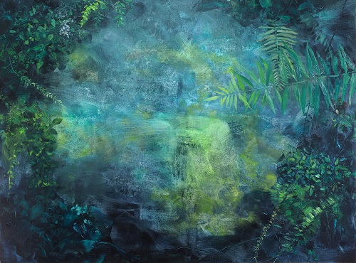 森 黎小傑 布本油畫 120 x 160cm 2015
